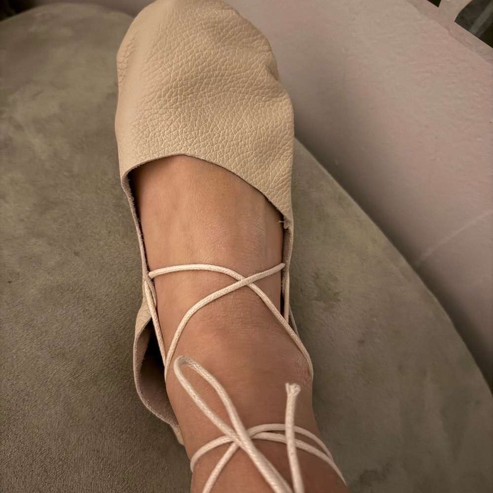 Elegant Cream Ballet Flats